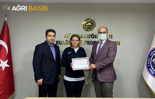Ağrı’da Spor Müsabakasında Görevlendirilecekler İçin İlk Yardım Kursu Verildi