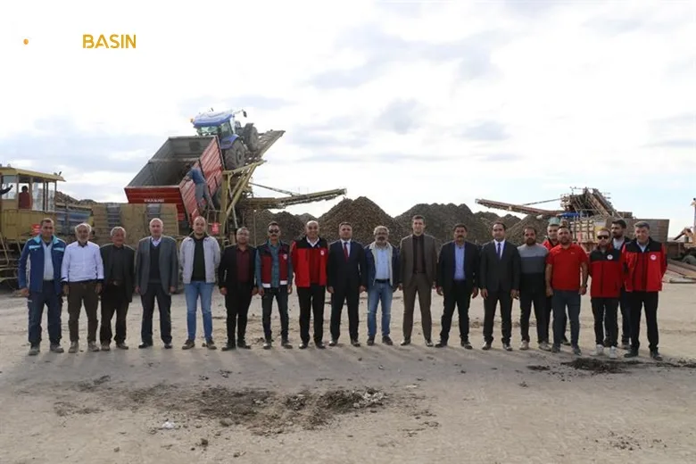 Mehmet Hüseyinoğlu Şeker Fabrikası'nı ziyaret etti