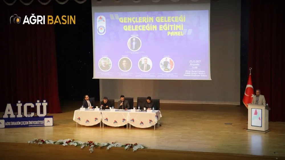 AİÇÜ’de “Gençlerin Geleceği, Geleceğin Eğitimi” Paneli