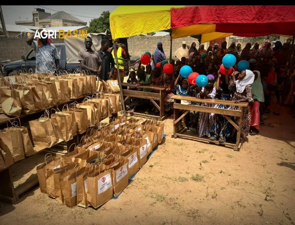 TDV Ağrı Şubesi, Togo’ya iyilik elini uzattı