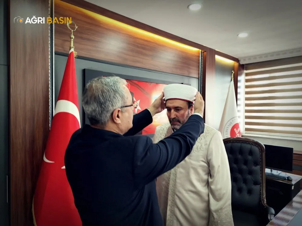 Ağrı İl Müftüsü İhsan İlhan Göreve Başladı