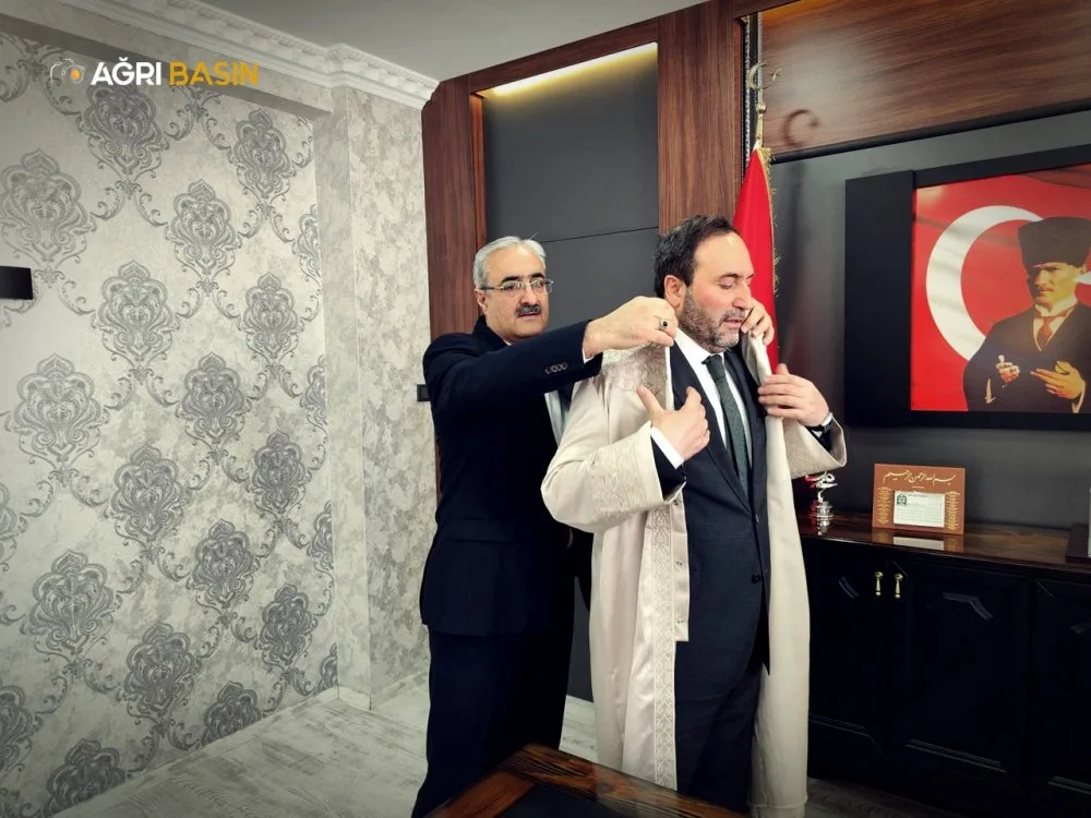 Ağrı İl Müftüsü İhsan İlhan Göreve Başladı