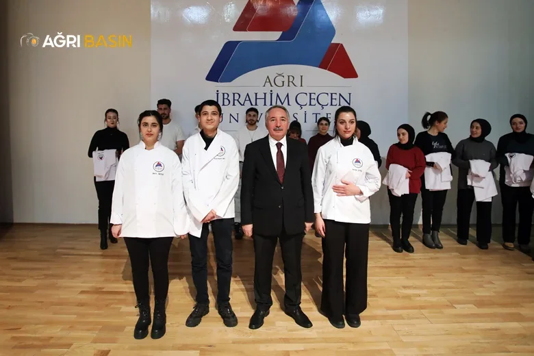 AİÇÜ Gastronomi Öğrencileri için “Önlük Giyme” Töreni