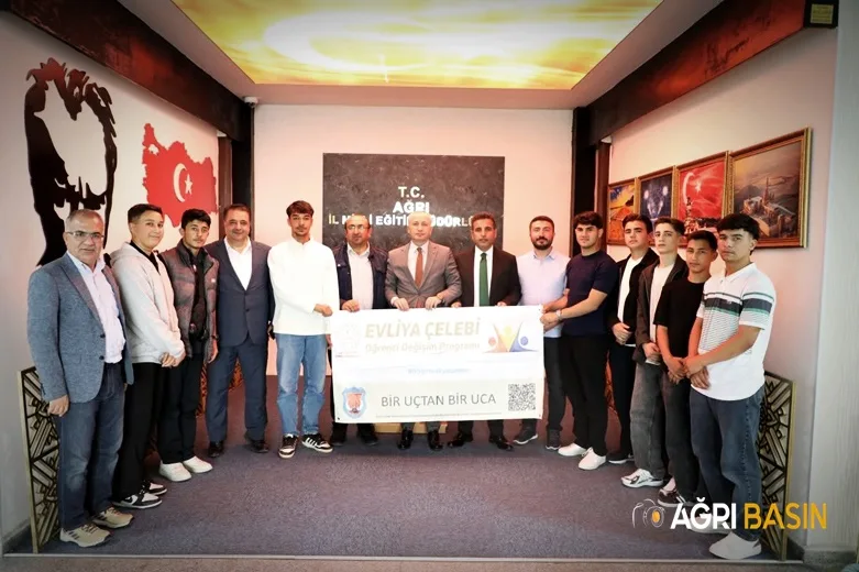 Evliya Çelebi Projesi Öğrencileri Ağrı’da Misafir Edildi