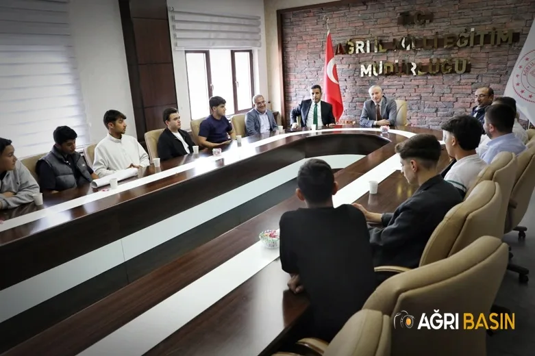 Evliya Çelebi Projesi Öğrencileri Ağrı’da Misafir Edildi