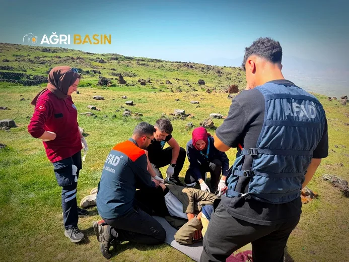 Tendürek Dağı'nda Zamanla Yarış: Ekipler Hayat Kurtardı