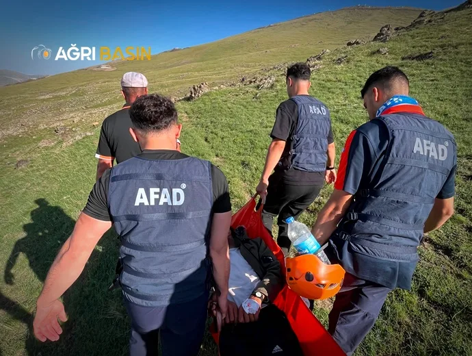 Tendürek Dağı'nda Zamanla Yarış: Ekipler Hayat Kurtardı