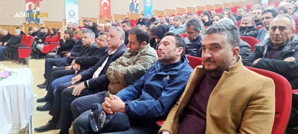 Sağlık-Sen Ağrı Şube Başkanı Fevzi Mağal Güven Tazeledi