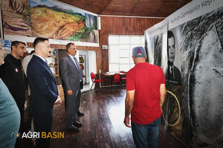 Vali Bozkurt, Nuh’un Gemisi Alanındaki Kazıları İnceledi