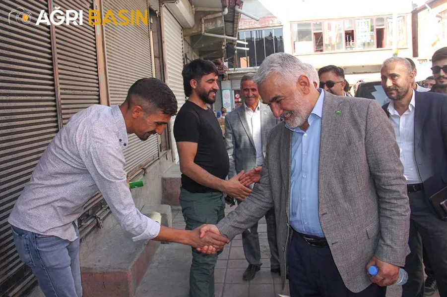 HÜDA PAR Genel Başkanı Zekeriya Yapıcıoğlu Esnafı Dinledi!