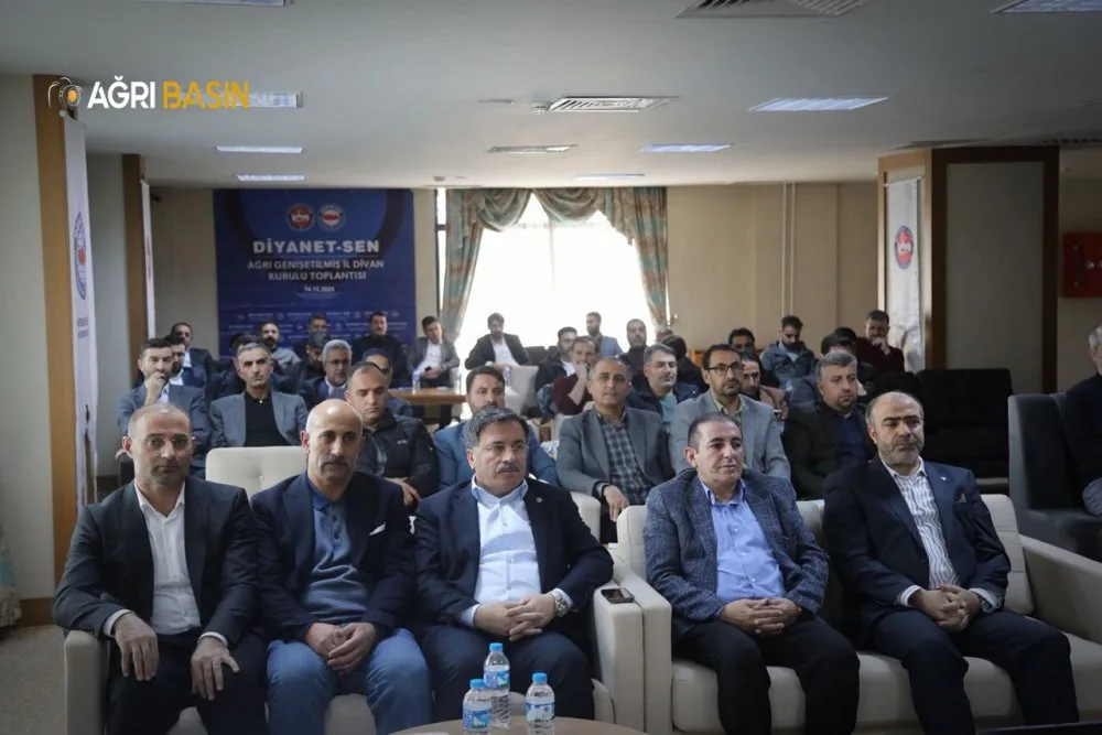 Diyanet-Sen Ağrı Genişletilmiş İl Divan Toplantısı Gerçekleşti