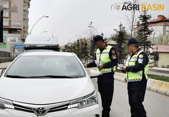 Ağrı Vali Vekili İbrahim Şenkon’dan Trafik Denetimi