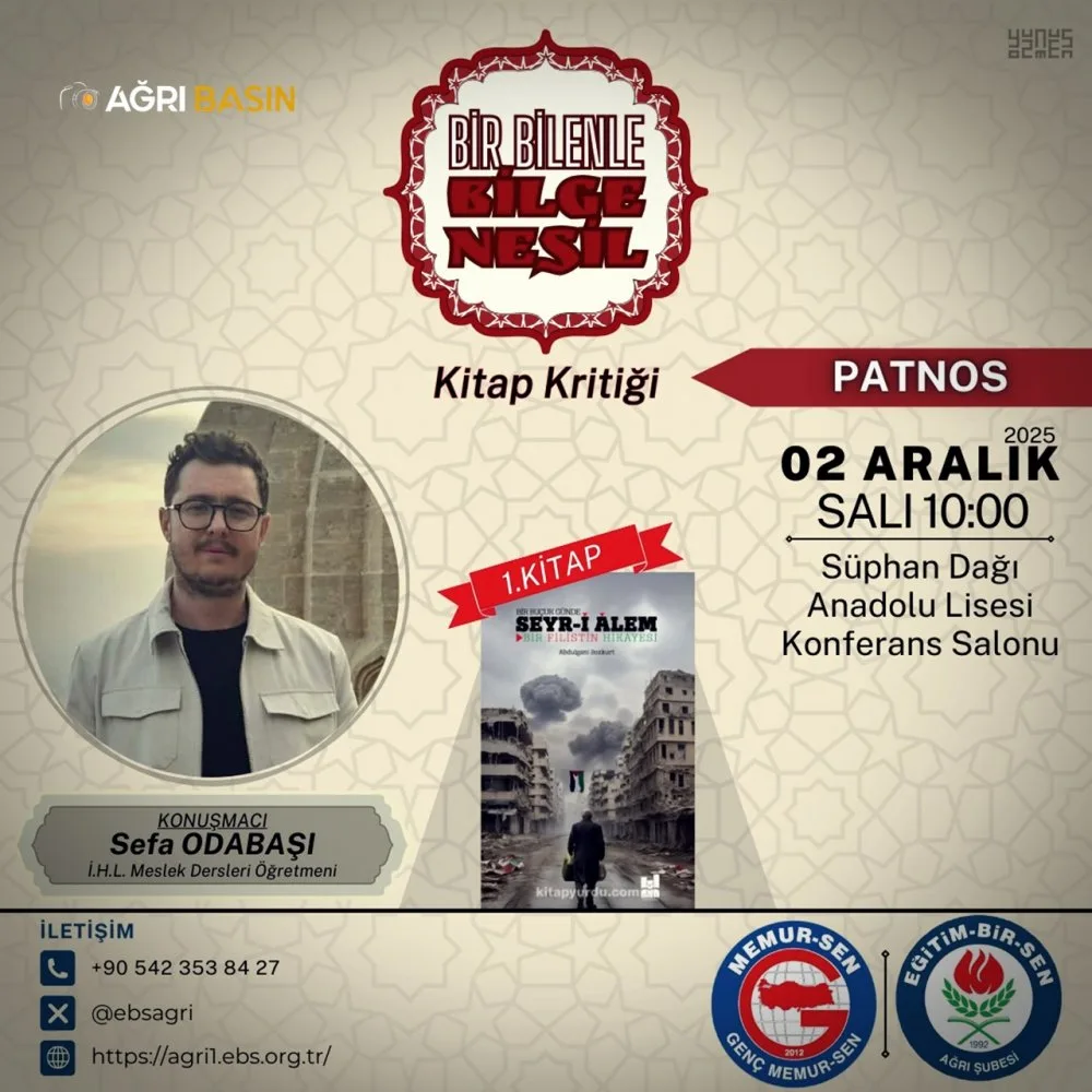 Ağrı’da Bir Bilenle Bilge Nesil Kitap Kritiği Başladı