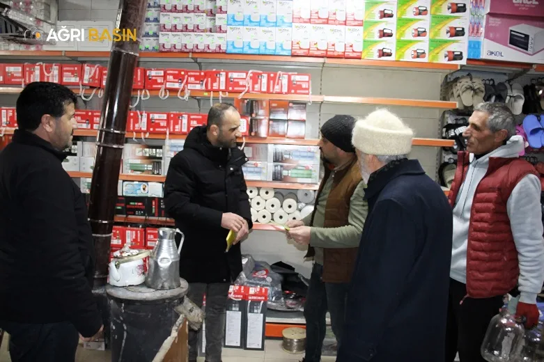 HÜDA PAR Ağrı Teşkilatı Kürtçe Eğitim İçin Sahada