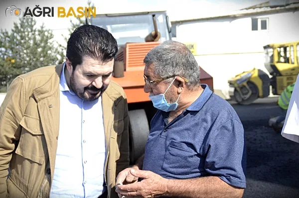 Ağrı Sanayi Sitesinde Asfalt çalışması başladı