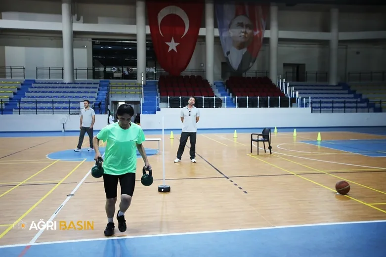 AİÇÜ'de Spor Bilimleri Fakültesi Özel Yetenek Sınavı Yapıldı
