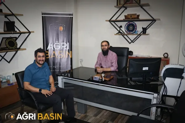 İsmail ÇALGAN'dan Ağrı Basın'a Ziyaret