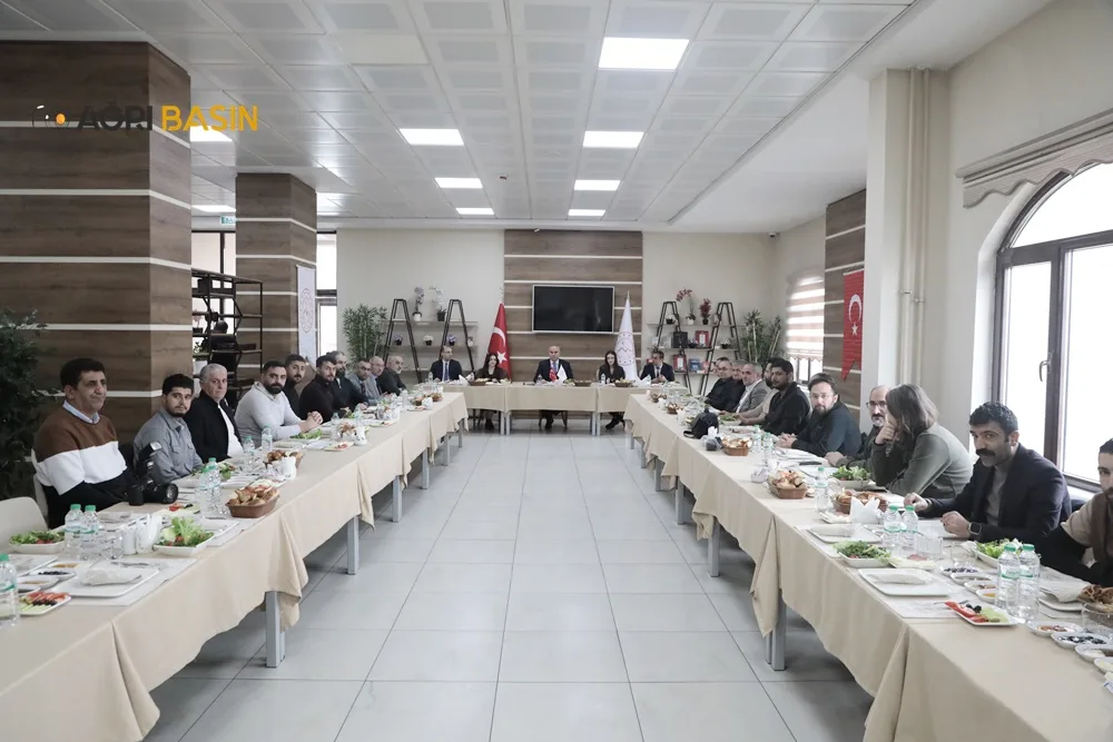 Ağrı Valisi Mustafa Koç Ağrı Basını ile buluştu