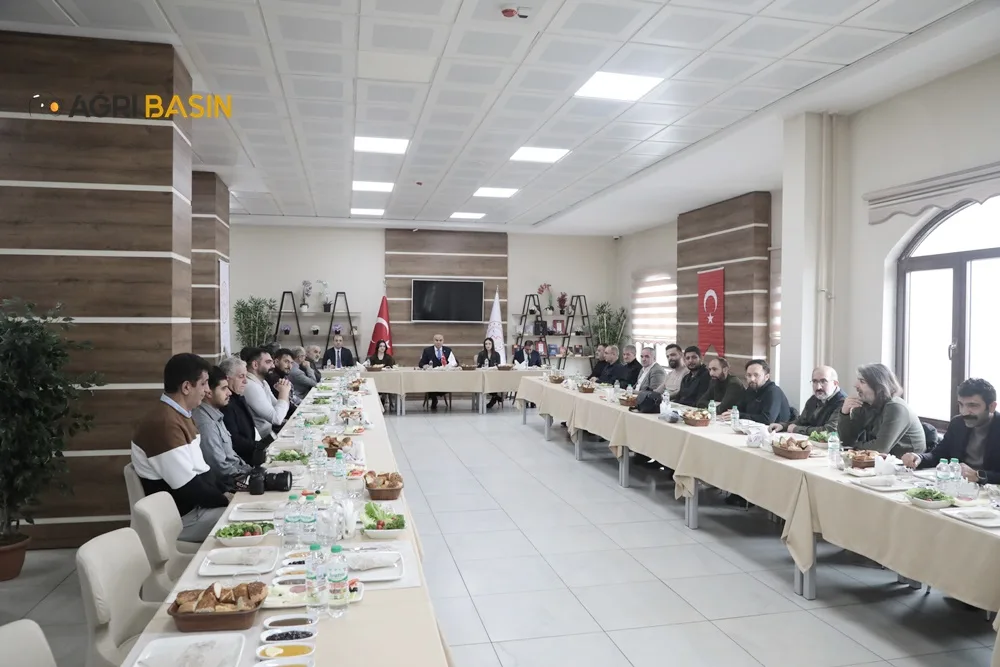 Ağrı Valisi Mustafa Koç Ağrı Basını ile buluştu