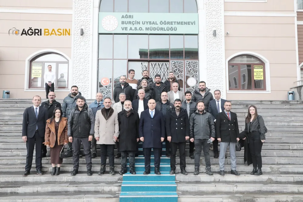 Ağrı Valisi Mustafa Koç Ağrı Basını ile buluştu