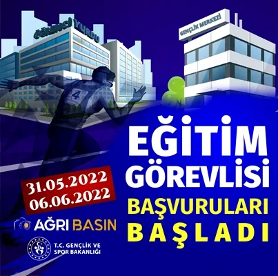 Ağrı Gençlik ve Spor İl Müdürlüğü Eğitim görevlisi Alıyor