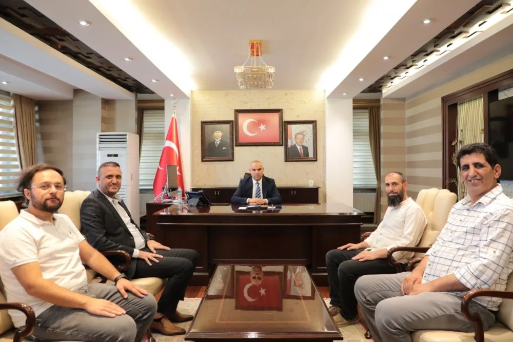 AÇGC'den Vali Mustafa Koç'a Ziyaret
