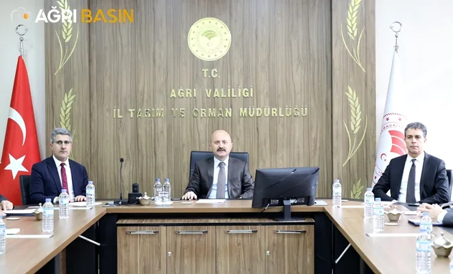 Vali Varol'un Başkanlığında İl Toprak Koruma Kurulu Toplantısı gerçekleşti