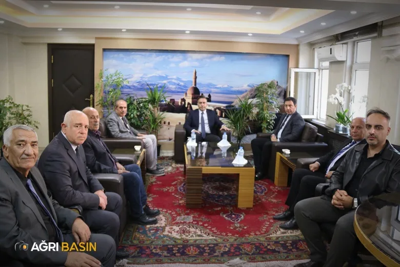 Kürşad Erdoğan'dan Ağrı Emniyet Müdürü Göksel Önder’e Ziyaret