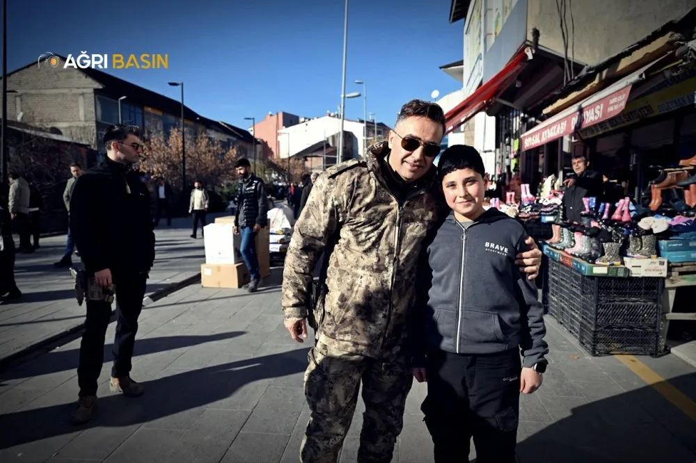 Ağrı Emniyet Müdürü Önder’den Eski Van Caddesi denetimi
