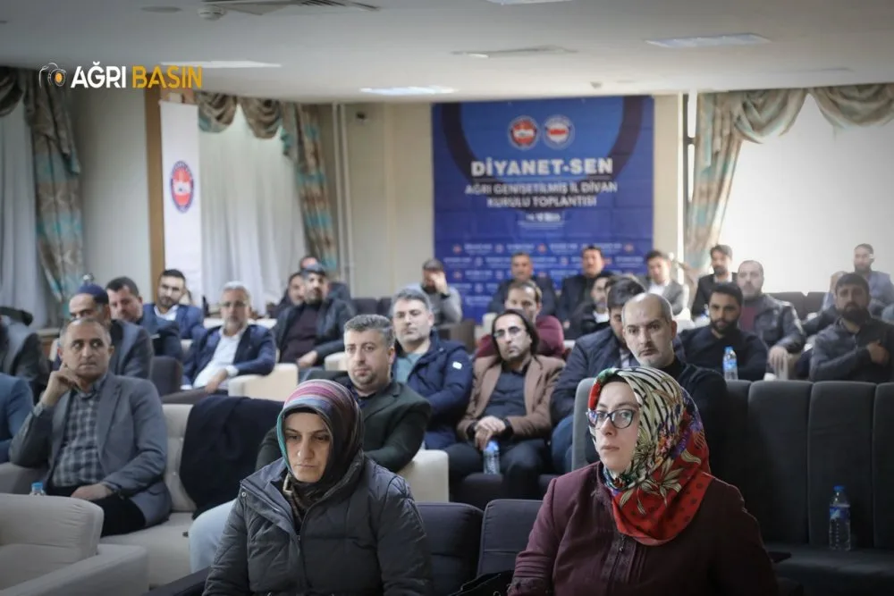 Diyanet-Sen Ağrı Genişletilmiş İl Divan Toplantısı Gerçekleşti