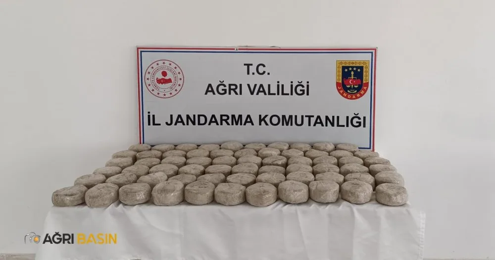 Ağrı Doğubayazıt'ta 33 Kg Eroin Ele Geçirildi 4 Şüpheli Gözaltında
