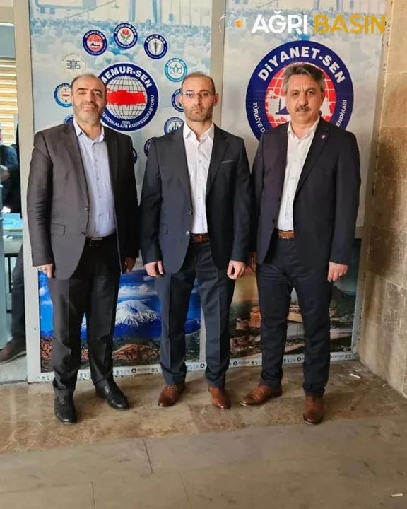 Muhammed Bahaddin Yakut Diyanet-Sen Ağrı Şube Başkanlığına seçildi