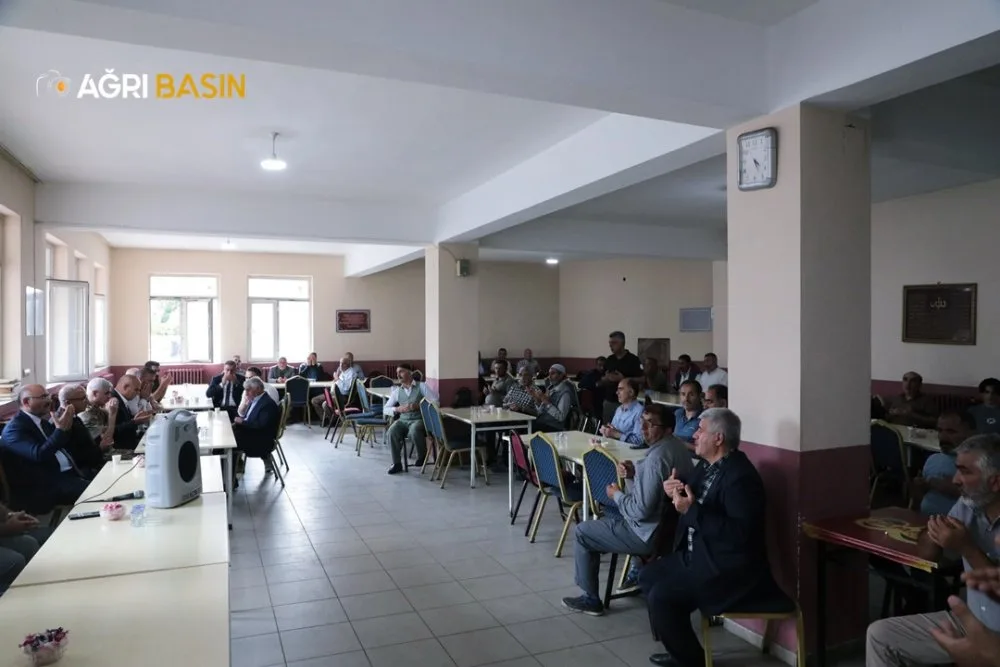 Ağrı Valisi Mustafa Koç’tan Ahmet Genç'e Taziye Ziyareti