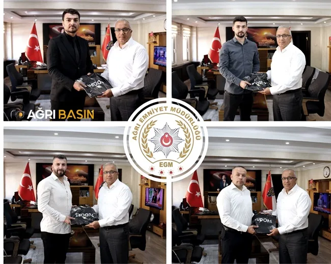 Ağrı'da Emniyet Personeline Ödül Töreni