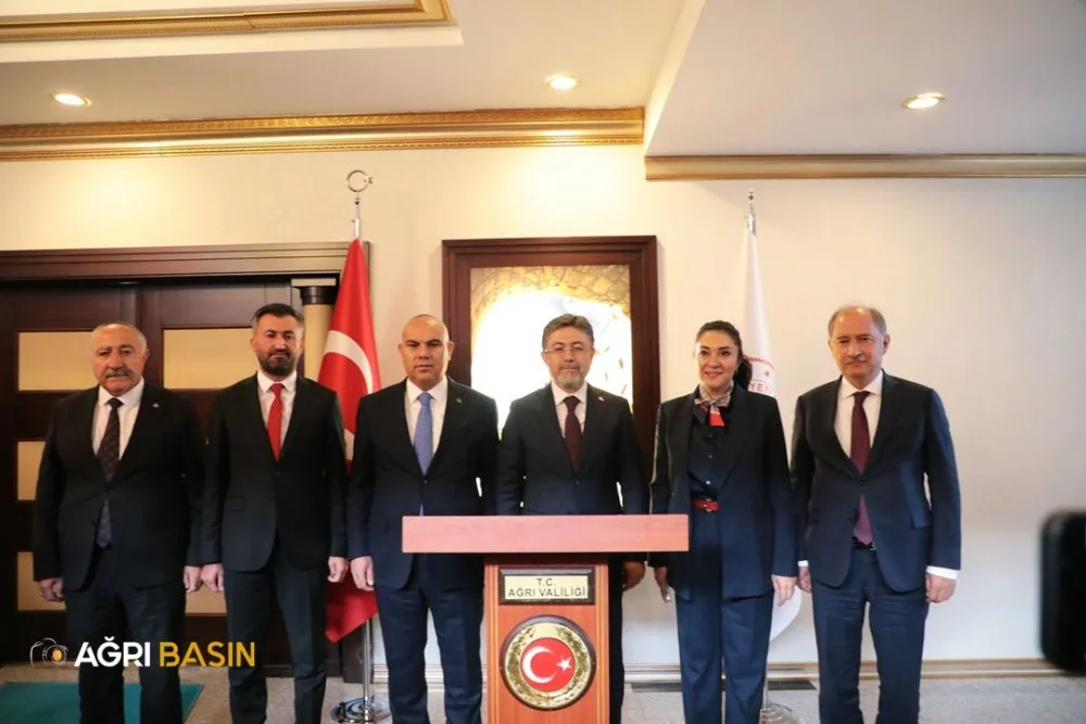 Tarım ve Orman Bakanı İbrahim Yumaklı Ağrı'da