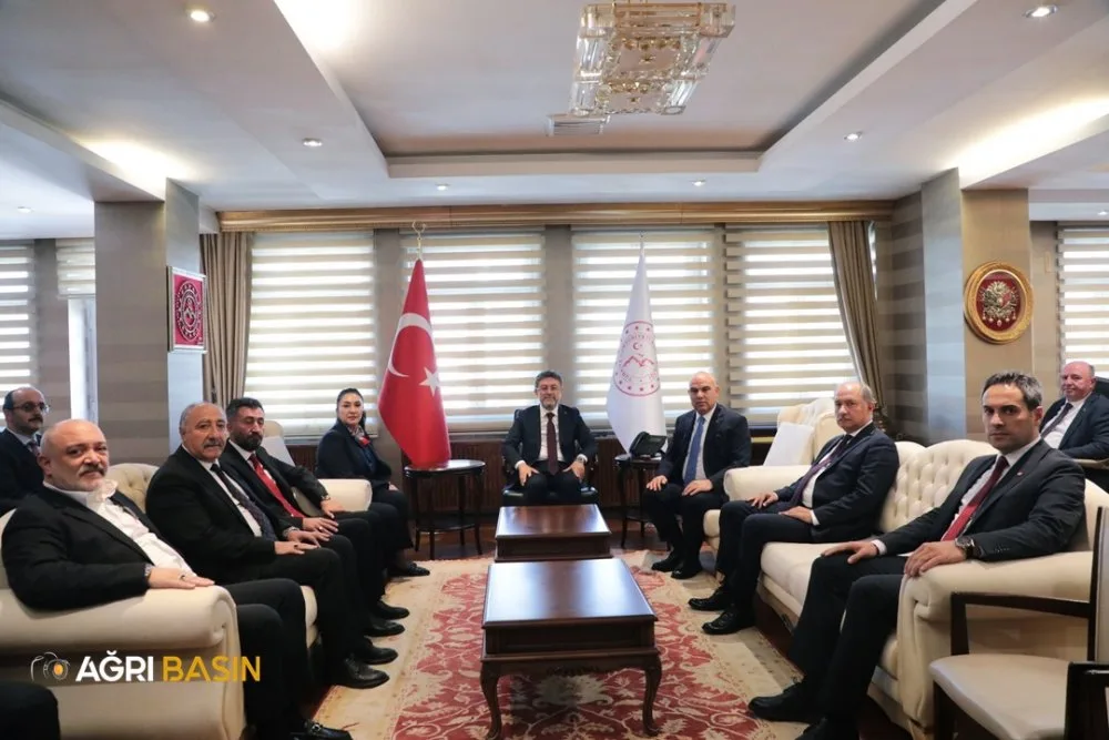 Tarım ve Orman Bakanı İbrahim Yumaklı Ağrı'da