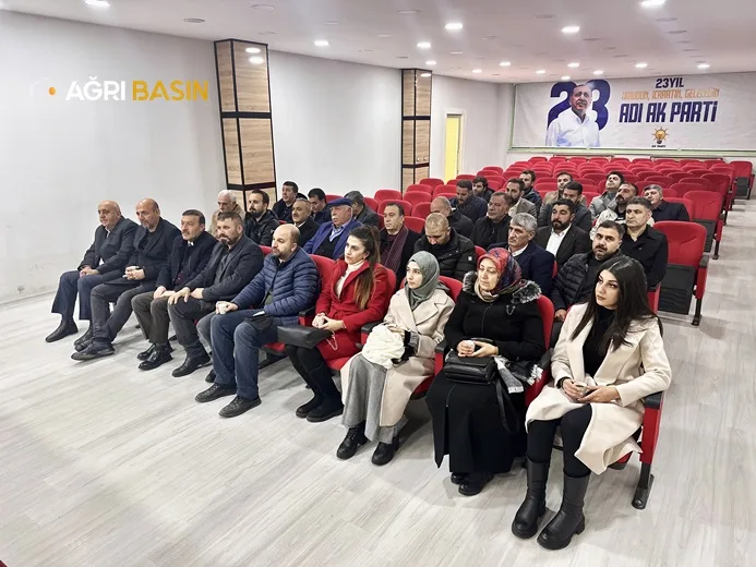 AK Parti Ağrı İl Başkanı Yıldız’dan İlk Toplantı