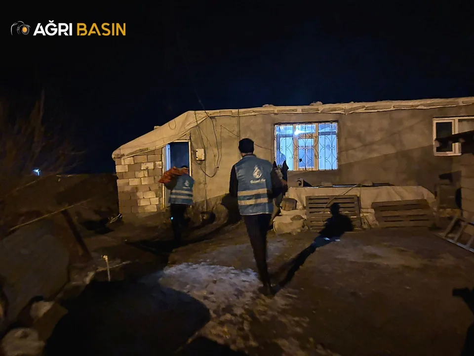 Ağrı Rahmet-Der, Çetin Kış Şartlarında Umut Oluyor