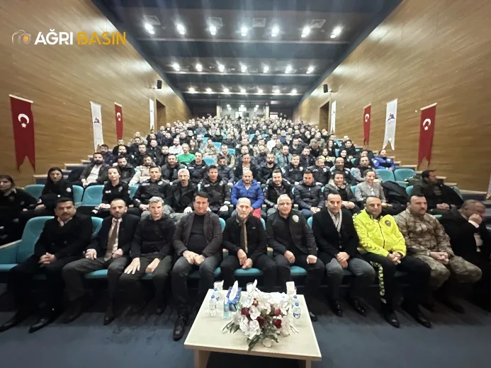Ağrı’da Emniyet Personeline Stres ve Öfke Yönetimi Semineri
