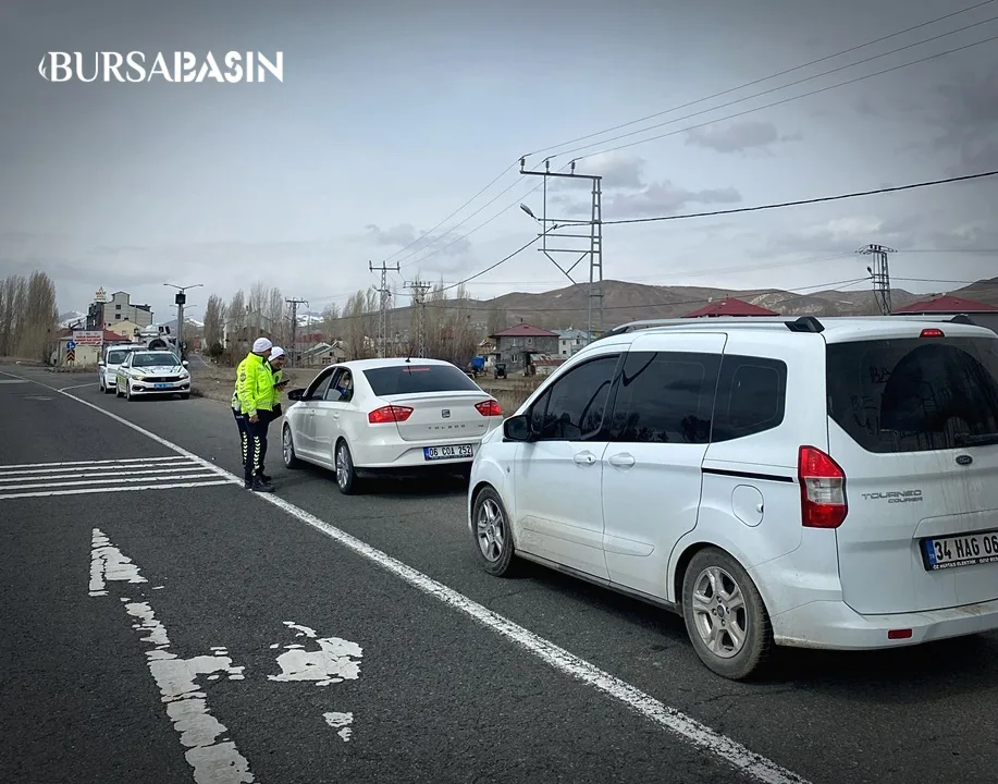 Ağrı’da Trafik Tedbirleri Bayramda Üst Seviyede