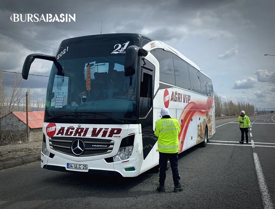 Ağrı’da Trafik Tedbirleri Bayramda Üst Seviyede