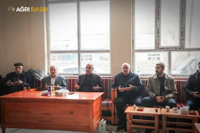 Ağrı Valisi Mustafa Koç’tan Burak Ailesine Taziye Ziyareti