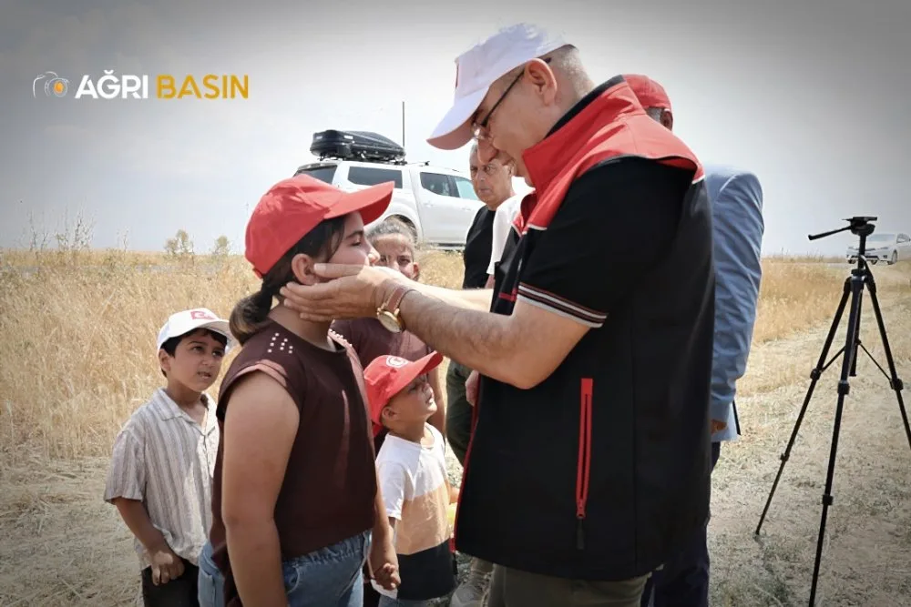 Ağrı’da Buğday ve Arpa Hasadı Başladı