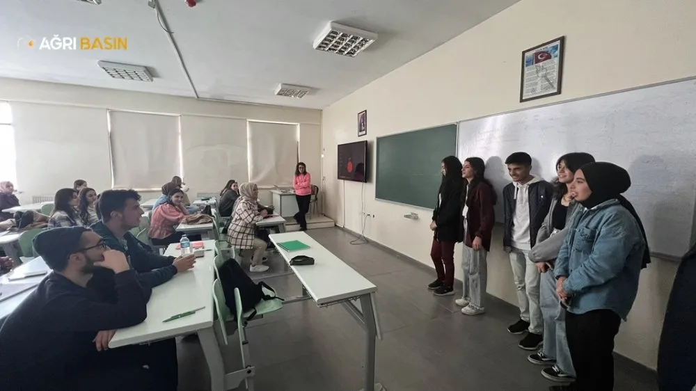 Ağrı'daki lise öğrencilerinden İbrahim Çeçen Üniversitesine ziyaret