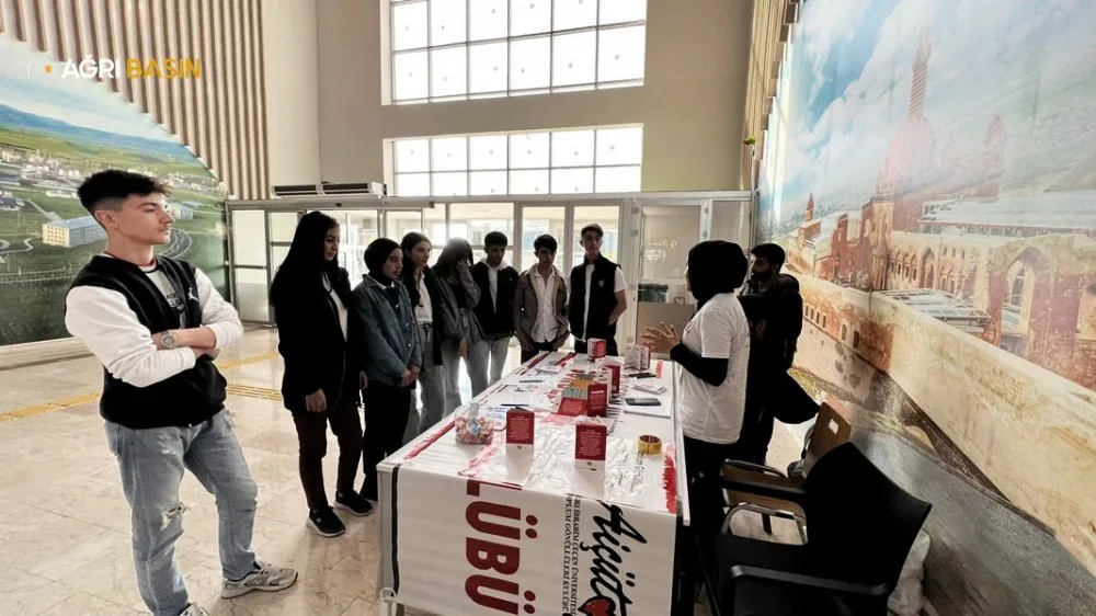 Ağrı'daki lise öğrencilerinden İbrahim Çeçen Üniversitesine ziyaret