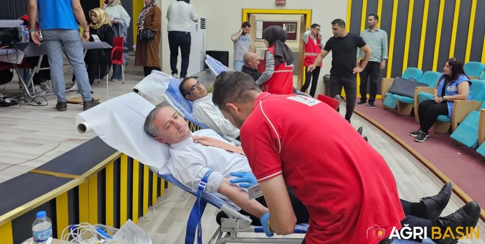 Ağrı'da 'Kan Ver, Can Ver' Kampanyası Başladı