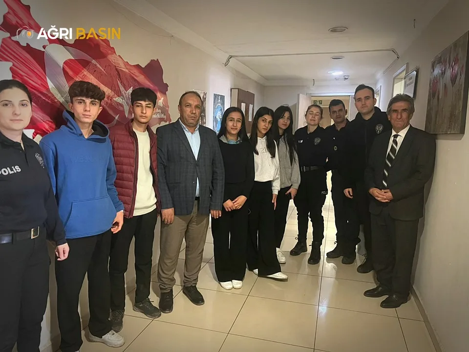 Ağrı’da Polis Teşkilatına Anlamlı 180. Yıl Ziyareti