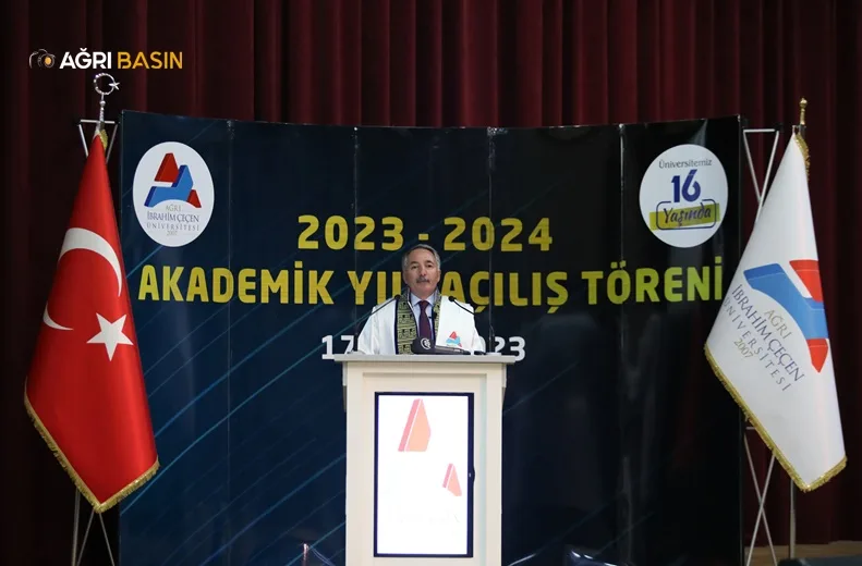 AİÇÜ’de 2023-2024 Akademik Yılı Açılış Töreni Yapıldı