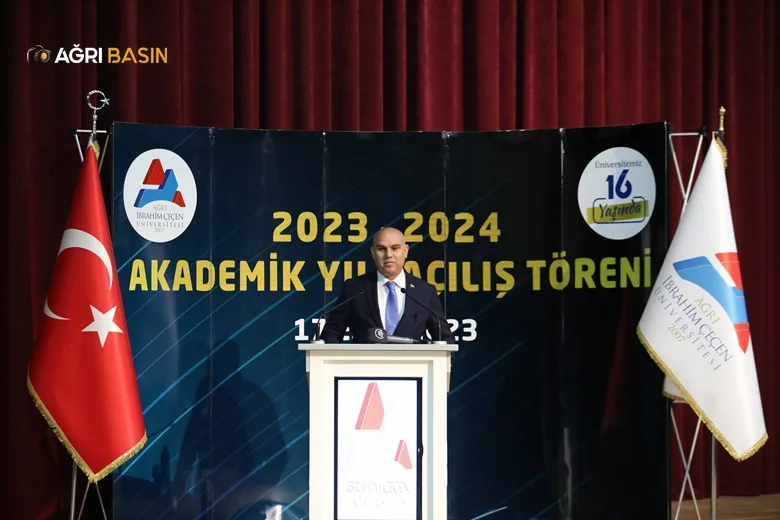 AİÇÜ’de 2023-2024 Akademik Yılı Açılış Töreni Yapıldı