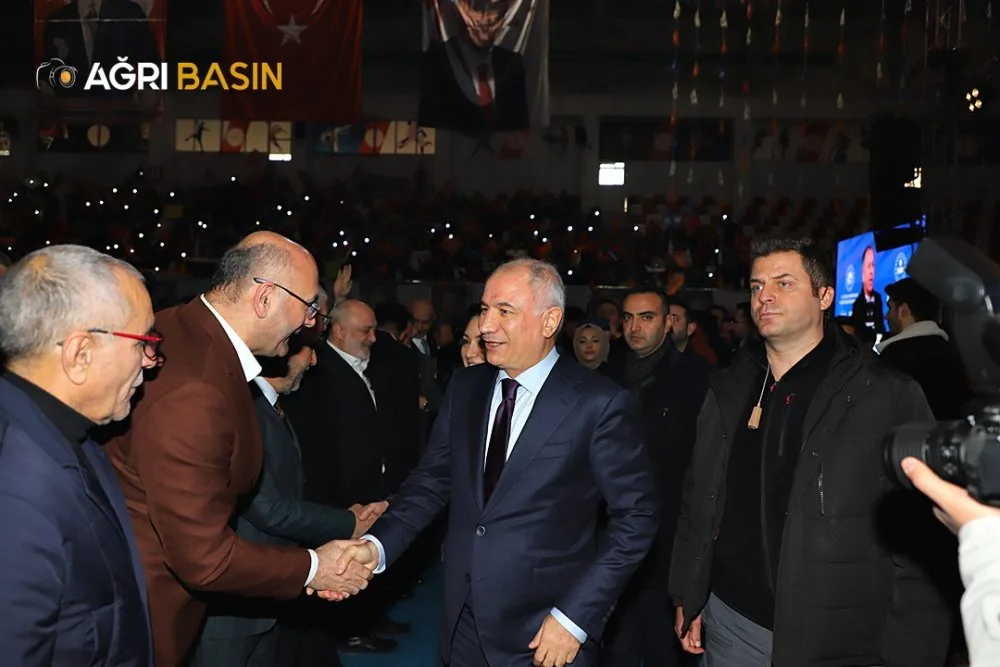 AK Parti Ağrı İl Başkanlığı’ndan Görkemli Kongre